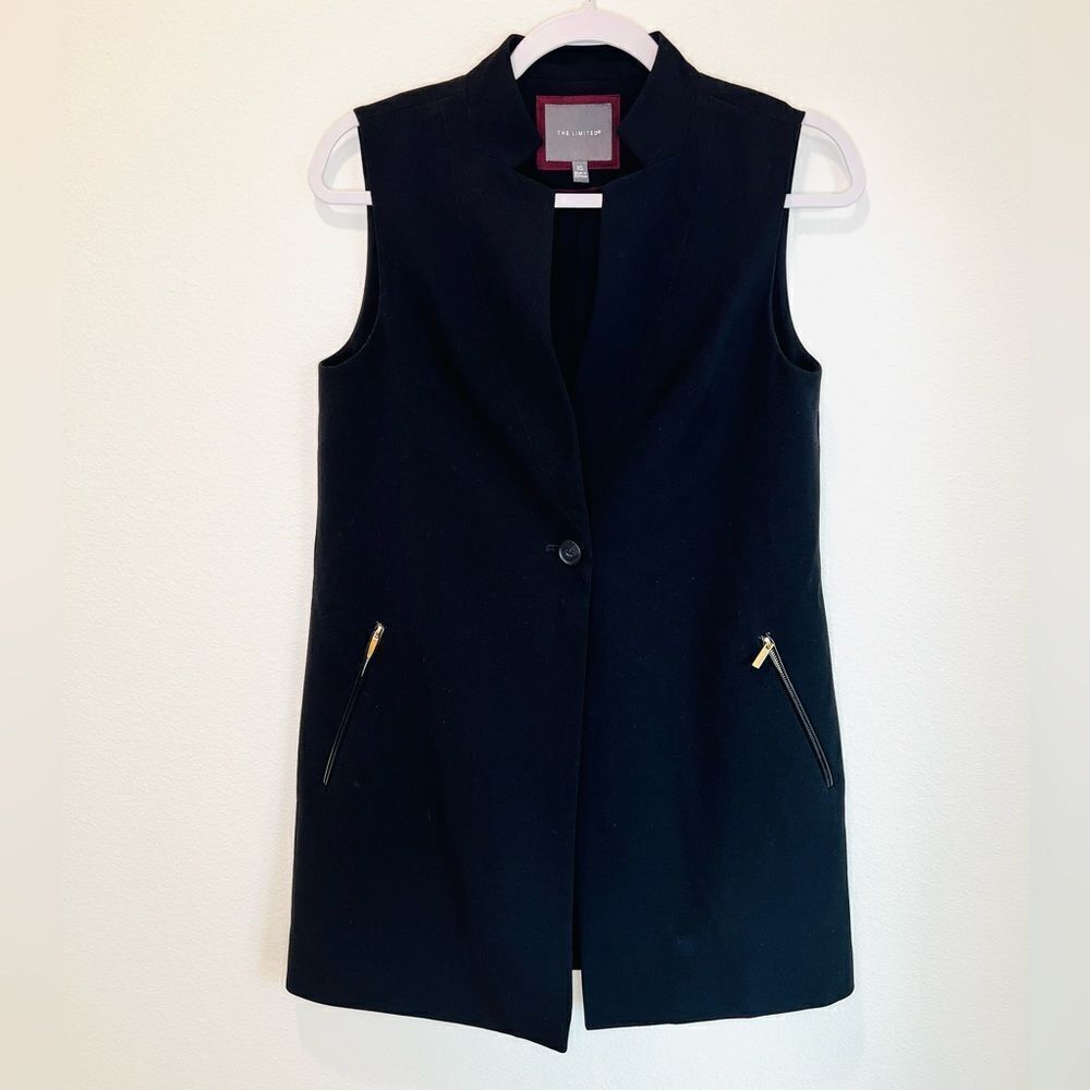 THE LIMITED BLACK VEST SIZE XS